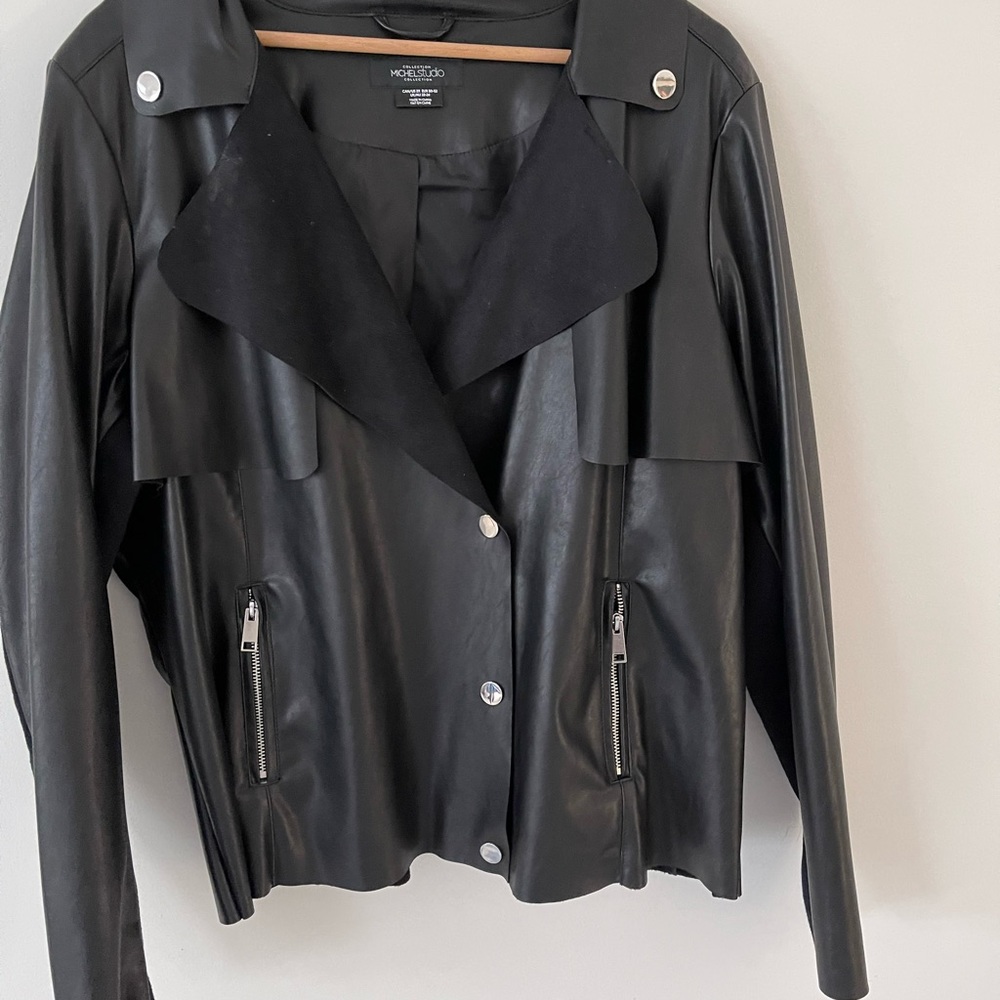 Penningtons Black Leather Jacket
